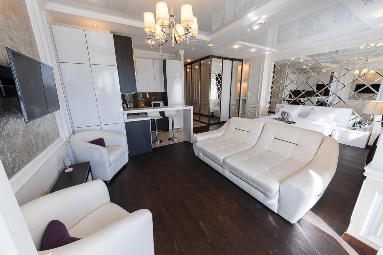 Exquisite Panoramic Views Apartment Dnipro Embankment Kiev Eksteriør bilde