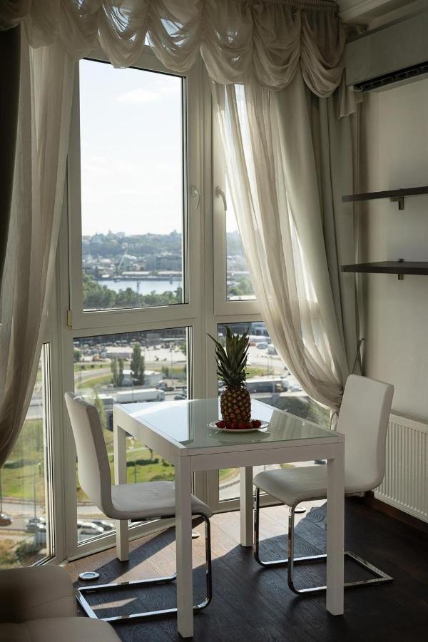 Exquisite Panoramic Views Apartment Dnipro Embankment Kiev Eksteriør bilde